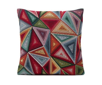 Ambiente Trendlife Kissenhülle Trigon Multicolor...