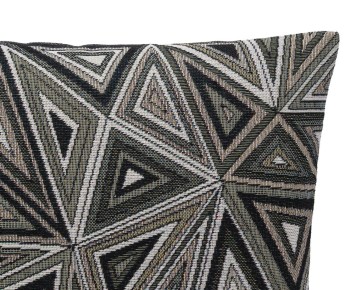 Ambiente Trendlife Kissenhülle Trigon Anthrazit 40x40cm