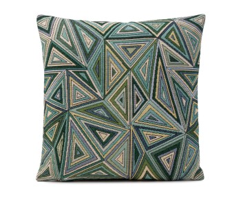 Ambiente Trendlife Kissenhülle Trigon Aqua 50x50cm