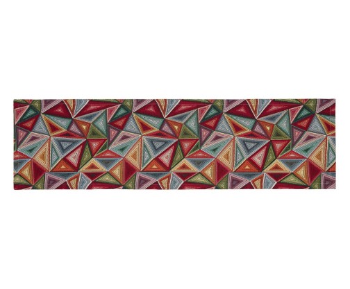 Ambiente Trendlife Tischläufer Trigon Multicolor 40x140cm