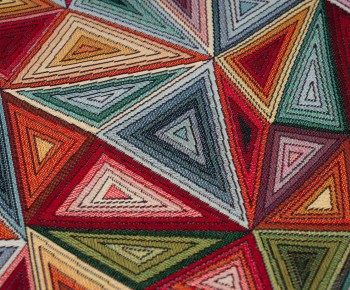 Ambiente Trendlife Tischläufer Trigon Multicolor...