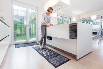 ASTRA Fußmatte/Sauberlauf Schwarz 50x150cm