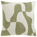 Tom Tailor Zierkissenhülle Organical grün 45x45cm