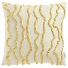 Tom Tailor Zierkissenhülle Wavy zitrone 45x45cm