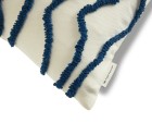 Tom Tailor Zierkissenhülle Wavy blau 45x45cm