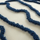 Tom Tailor Zierkissenhülle Wavy blau 45x45cm