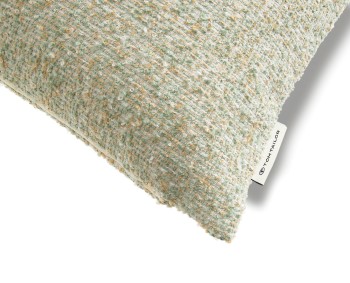 Tom Tailor Zierkissenhülle Bouclé grün 45x45cm
