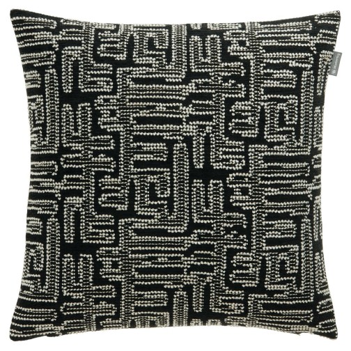 Musterring Zierkissenhülle Twist schwarz 45x45cm