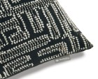 Musterring Zierkissenhülle Twist schwarz 45x45cm
