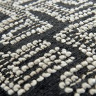 Musterring Zierkissenhülle Twist schwarz 45x45cm