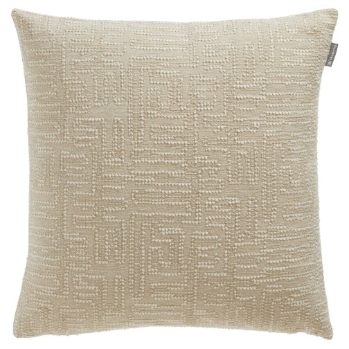Musterring Zierkissenhülle Twist beige 45x45cm
