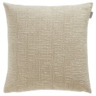 Musterring Zierkissenhülle Twist beige 45x45cm