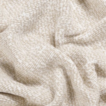 Musterring Decke / Plaid Ease beige 140x200cm