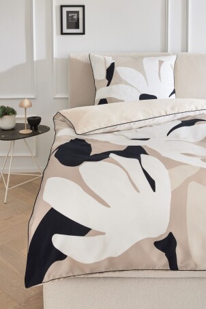 Musterring Bettwäsche Harmony beige 155x220cm