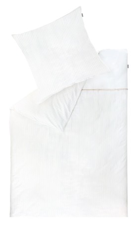 Musterring Bettwäsche Twist weiß 155x220cm