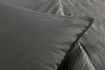 Musterring Bettwäsche Twist grau 135x200cm