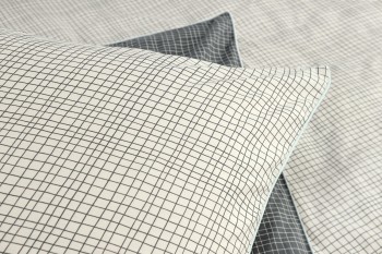 ESPRIT home Bettwäsche Grid grey