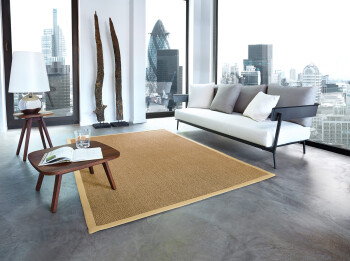 Sisal Premium Teppich ASTRA Manaus hanf/sahara 250x300cm