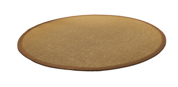 Sisal Premium Teppich ASTRA Manaus hanf/havanna Rund 200cm