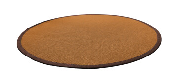 Sisal Premium Teppich ASTRA Manaus braun/mocca Rund 250cm
