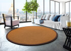 Sisal Premium Teppich ASTRA Manaus braun/mocca Rund 250cm