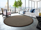 Sisal Premium Teppich ASTRA Manaus graphit/granit Rund 160cm