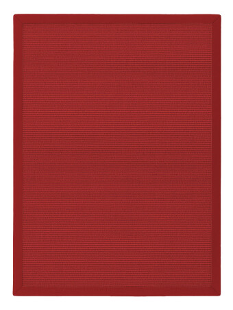 Sisal Premium Teppich ASTRA Manaus rubin/mohnrot 65x140cm