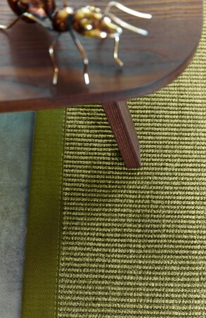 Sisal Premium Teppich ASTRA Manaus heu/kiwi 80x200cm