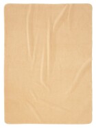 Biederlack Plaid / Decke 150 x 200cm Wool Feel Camel