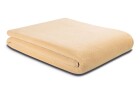 Biederlack Plaid / Decke 150 x 200cm Wool Feel Camel