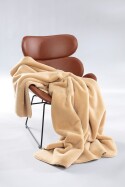 Biederlack Plaid / Decke 150 x 200cm Wool Feel Camel