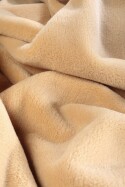 Biederlack Plaid / Decke 150 x 200cm Wool Feel Camel