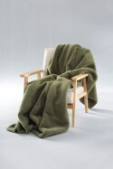 Biederlack Plaid / Decke 150 x 200cm Wool Feel Mossy