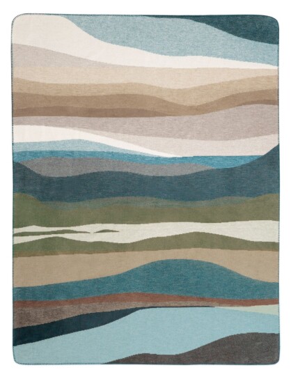 Biederlack Plaid / Decke 150 x 200cm Iceland Horizon