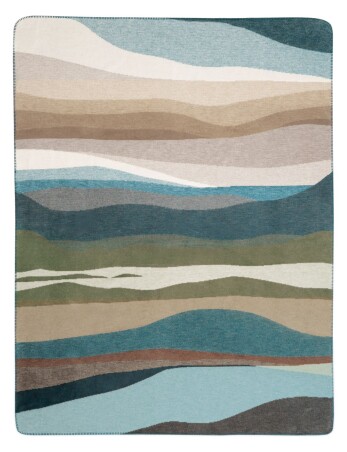 Biederlack Plaid / Decke 150 x 200cm Iceland Horizon