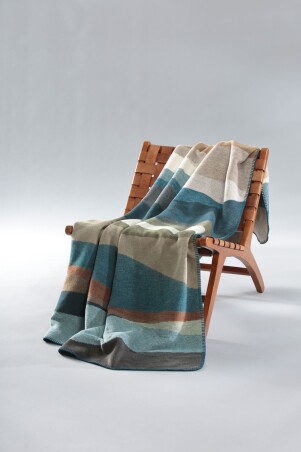 Biederlack Plaid / Decke 150 x 200cm Iceland Horizon