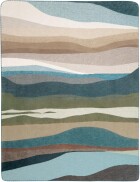 Biederlack Plaid / Decke 220 x 240cm Iceland Horizon