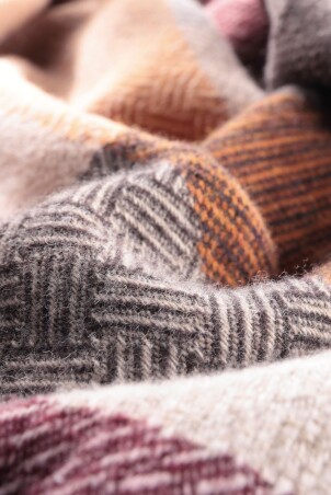 Biederlack Plaid / Decke 130 x 170cm Sienna Shades