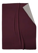 Biederlack Plaid / Decke 150 x 200cm feige-taupe