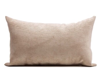 Ambiente Trendlife Gefülltes Kissen Capri creme 30x50cm