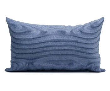 Ambiente Trendlife Gefülltes Kissen Capri dunkelblau...