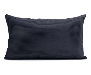 Ambiente Trendlife Gefülltes Kissen Capri schwarz...