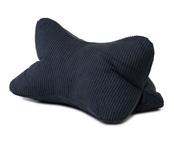 Ambiente Trendlife Lesekissen Capri schwarz 40x25cm