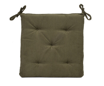 Ambiente Trendlife Sitzkissen Capri dunkelgrün 40x40cm