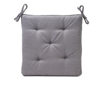 Ambiente Trendlife Sitzkissen Capri anthrazit 40x40cm
