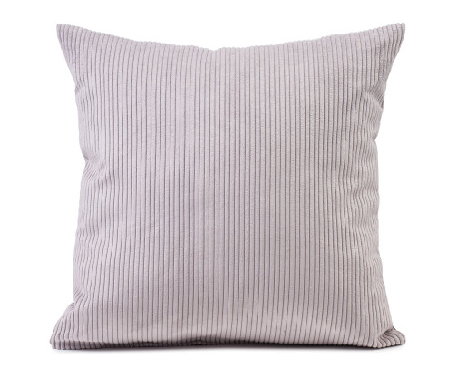 Ambiente Trendlife Gefülltes Kissen Capri silber 60x60cm
