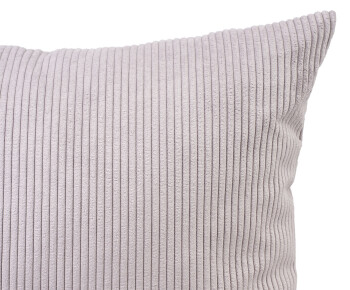 Ambiente Trendlife Gefülltes Kissen Capri silber 60x60cm