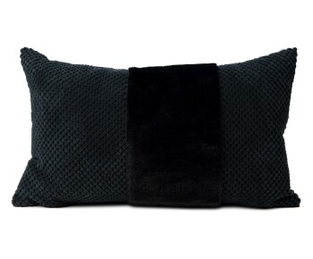 Ambiente Trendlife Kissen Svela schwarz 30x50cm