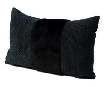 Ambiente Trendlife Kissen Svela schwarz 30x50cm
