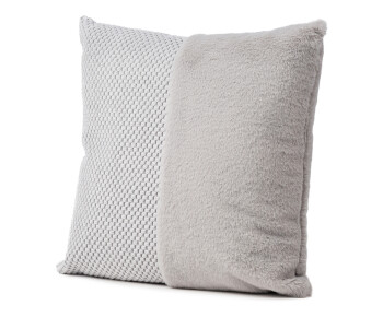 Ambiente Trendlife Kissenhülle Svela silber 50x50cm